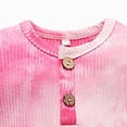 thumbnail image 6 of 6-9 Months Unisex Infant Baby Boy Girl Long Sleeve Button Romper One-Piece Jumpsuit Infant Baby Fall Winter Clothes for Newborn 3 6 9 12 18 Months,Pink, 6 of 6