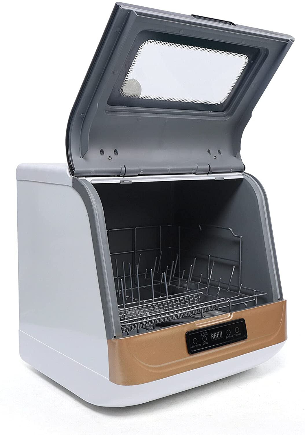 TFCFL Portable Countertop Dishwasher 4 Washing Programs 1200W Dish Washer Automatic - 3