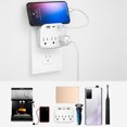 thumbnail image 7 of KAWELL European Travel Plug Adapter, KAWELL International Power Plug with 3 US Outlets and 2 3.4A USB, Type C Outlet Adaptor Charger, 7 of 7