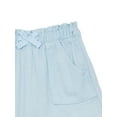thumbnail image 2 of Wonder Nation Baby Girl Woven Shorts, Sizes 0-24 Months, 2 of 3