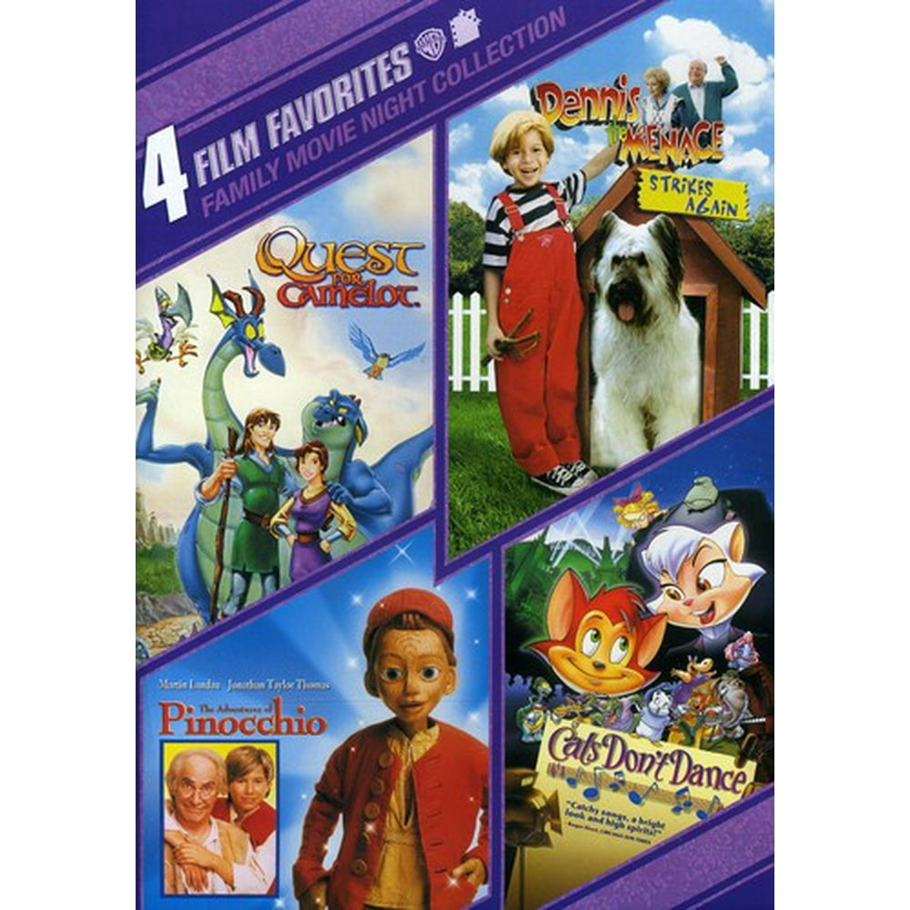 4 Film Favorites Family Movie Night Collection (DVD)