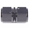 thumbnail image 2 of JEGS 110325 Swivel Coupler Fitting Straight -12 AN Female Aluminum Black Anodize, 2 of 4