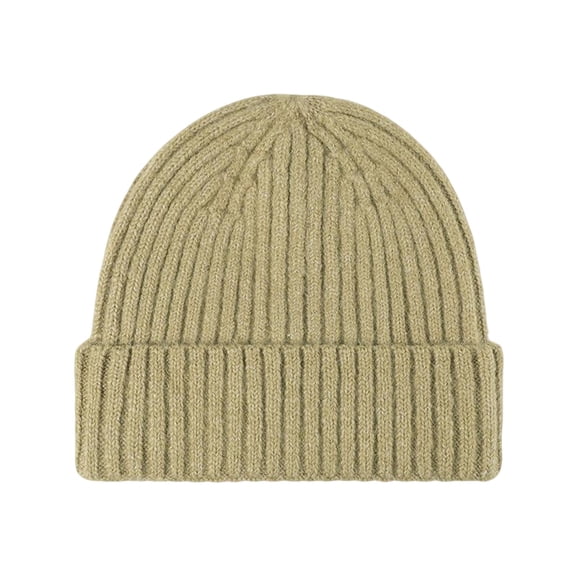 Jamicy Beanie Winter Hats Unisex Soft Warm Stylish Knited Cuffed Skull Cap Unisex Solid Color Outdoor Knit Warm Thickened Cold Weather Hat