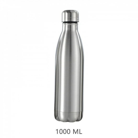 Stainless Steel Water Bottle 1 Liter Free Shipping Items, Drink Bottle for Sport Travel Cups,  500 750 1000ml Water Bottles