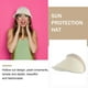 thumbnail image 5 of Sombrero de visera de verano con visera vacía para dama, gorra de paja de ala ancha para el sol, 5 of 5