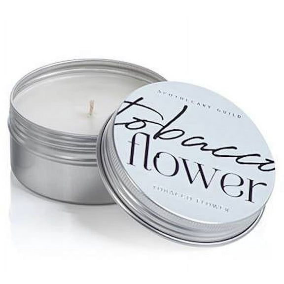 Tobacco Flower Zodax Apothecary Guild Scented Tin Candle