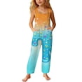 thumbnail image 6 of XINXIAOO Girl's Rompers Sleeveless Jumpsuits Cute Romper Long Pants with Pockets 13-14 Years Girls Clothes, 6 of 7