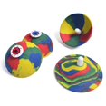 thumbnail image 4 of Pelota de silicona colorida que rebota, 5,5 x 3,5 cm, divertido juego interactivo para niños y adultos, para exteriores e interiores, juguete antiestrés, regalo de cumpleaños y Navidad., 4 of 5