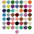thumbnail image 2 of Gustave 50 Colors Fibre Wool Yarn Roving for Needle Felting Hand Spinning DIY Craft Materials, 2 of 7