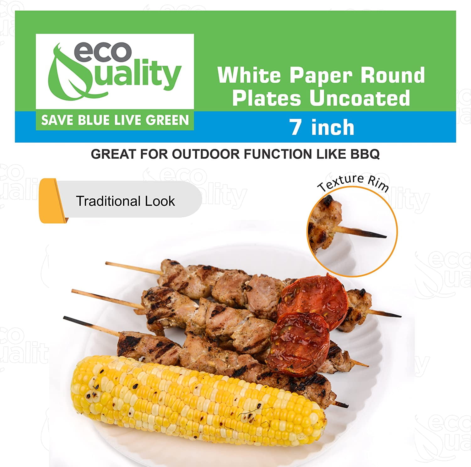 800 Count Disposable 7 Inch White Plastic Plates＿並行輸入品 PLASTICPRO 800 Count Disposable 7 Inch White Plastic Plates 7 inch