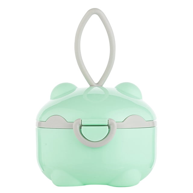 Dispensador de fórmula para bebés, dispensador portátil de leche en polvo, contenedor de almacenamiento de refrigerios para viajes, dormitorio al aire libre