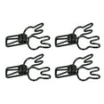 thumbnail image 2 of Clips De Encuadernación De Conejitos, Clips De Encuadernación Huecos De Sujeción Fuerte, 100 Piezas, Peso Ligero De Metal Duradero Para Papel ANGGREK  Otros, 2 of 8
