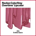 thumbnail image 2 of Lápiz labial líquido REVLON ColorStay Overtime 360 Endless Spice, 2 of 7
