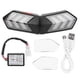 thumbnail image 2 of Luz de seguridad LED inalámbrica para casco, luz de señal de giro LED inalámbrica para casco de motocicleta, luz de seguridad LED para casco confiable y duradera, 2 of 9