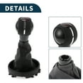 thumbnail image 4 of Unique Bargains Gear Shifter Knob w/ Cover 6 Speed Manual Stick Shifter Knob for Mini Cooper F55 F56 Faux Leather, 4 of 6