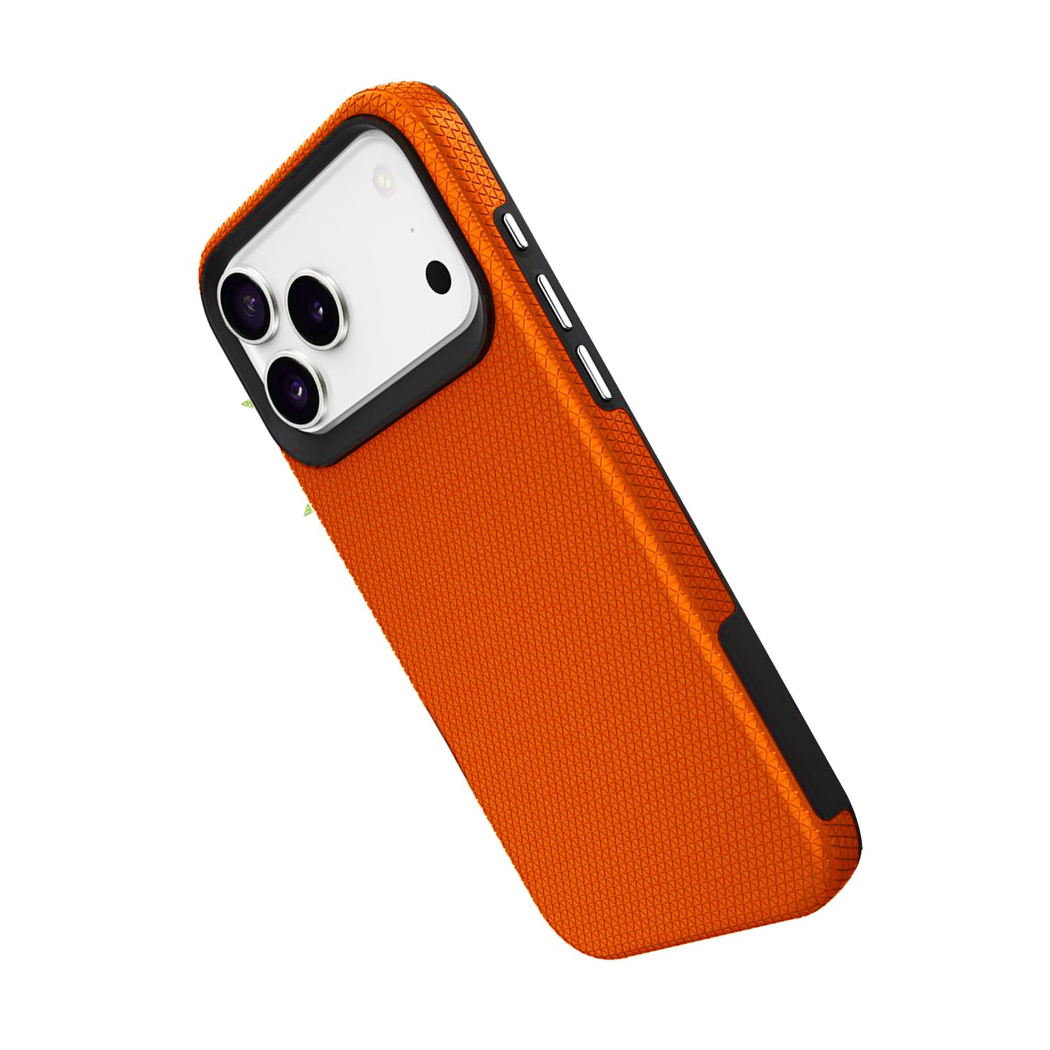 Sturdy Shock Absorption Protective Dual Layer Case for iPhone 17 Pro Max - Orange