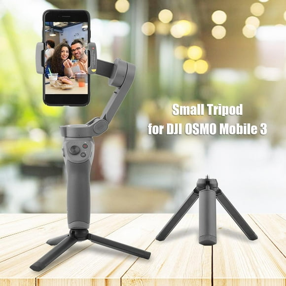 Peggybuy Mini Aluminum Foldable Desktop Tripod Holder Stand for DJI Osmo Mobile 3