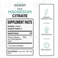 thumbnail image 2 of Organics Ocean Real Magnesium Citrate Supplement – High Absorption Chelated Magnesium – 90 Capsules – Relaxation, Energy & Digestive Support, 2 of 2
