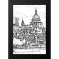 thumbnail image 2 of Wang, Melissa 13x18 Black Modern Framed Museum Art Print Titled - BandW City Scene X, 2 of 5