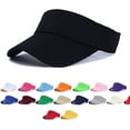thumbnail image 7 of CoCopeaunts Sun Visor Wide Brim Visors for Women Sun Hat Sport Visor UV Protection Adjuatable Casual Tennis Golf Jogging Sun Cap, 7 of 7