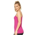thumbnail image 2 of Expert Brand Women's Airstretch Lite Racerback Tank Top, Berry, XL, 2 of 5