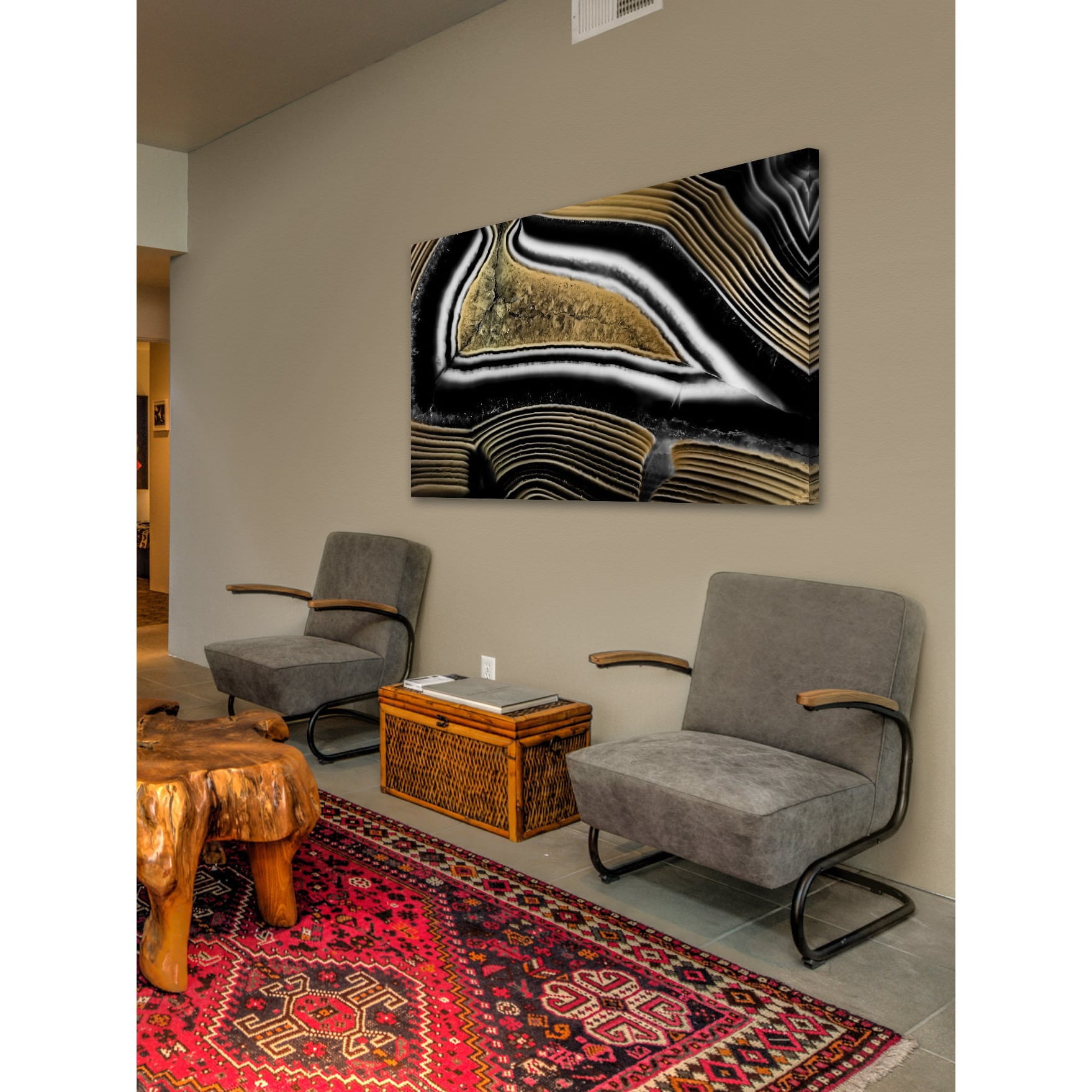 Marmont Hill "Bubbling Up" Painting Print on Wrapped Canvas