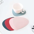 thumbnail image 3 of GROFRY Cup Mat Nordic Style Anti-scratch Food Grade Heat-insulated Table Coffee Tea Coaster Restaurant Supplies, 3 of 8