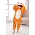 thumbnail image 1 of Conjunto de pijamas de franela para niños y niñas, ropa de dormir de animales, mono, disfraz de Halloween xuanjing  unisex, 1 of 2