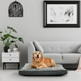 thumbnail image 4 of Vibrant Life Deluxe Gusset Pet Bed, Blue Diamond, 4 of 5