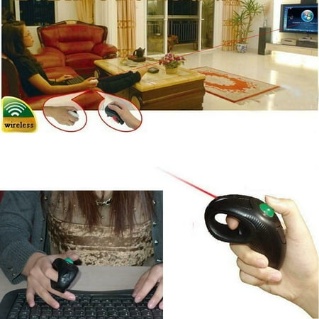 AGPtek Wireless Finger HandHeld USB Mouse Trackball Mouse Rollerball  Mice