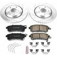 thumbnail image 3 of PowerStop Front Z23 Evolution Sport Carbon-Fiber Ceramic Brake Pad and Drilled & Slotted Rotor Kit Fits: HONDA Select Models K6959, 3 of 3