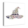 thumbnail image 2 of Creative Products Floral Witch Hat Belted 24x24 Canvas Wall Art, 2 of 5