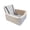 🔥 White_Hot#883, variant on Dog Car Seat Bed for Travel with Detachable Washable Mattress, Non Slip Back Seat Pet Sofa Nest for Small Dogs and Cats