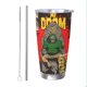 thumbnail image 1 of Vaso MF DOOM de 20 oz, taza de viaje para café con aislamiento al vacío de acero inoxidable, taza de café, taza de viaje con tapa, taza térmica para exteriores, 1 of 8
