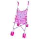 thumbnail image 3 of Cochecito de muñeca interactivo (muñeca no incluida), plegable, regalo de cumpleaños, juguete de rol, carrito de transporte que ahorra espacio, 3 of 9