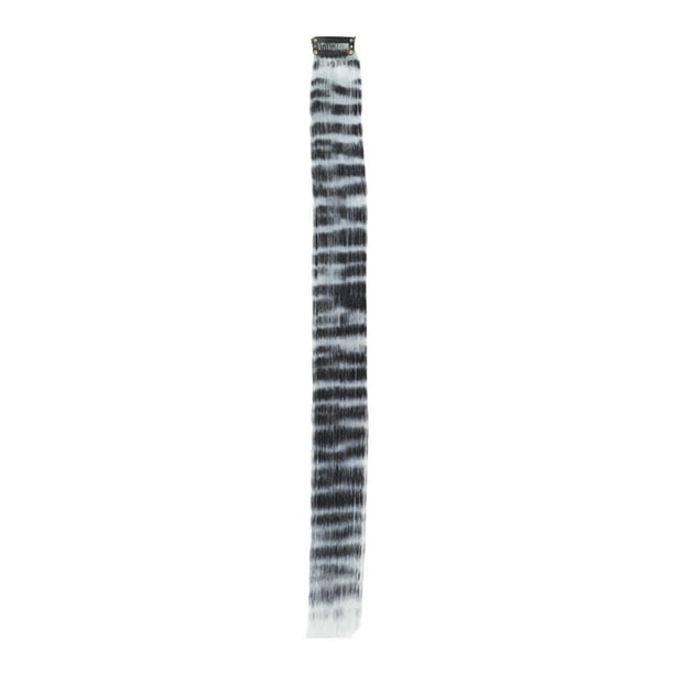 Salud y Belleza, Herramientas de Belleza, Pelucas, Pelucas, Extensiones de Cabello Sin Costuras de Una Tarjeta, Extensiones de Cabello de Color con Estampado de Leopardo, Extensiones de Peluca de Colo