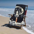 thumbnail image 4 of Beach Towel Flying Around The Moon Quick Dry Beach Towels Girl BathTowels for Bathing Swimming Vacation Quick Dry Travel Towel for Women Girls Men Kids Adults&nbsp;, 4 of 8