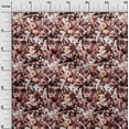 thumbnail image 3 of oneOone Silk Tabby Dark Rose Brown Fabric Abstracts Sewing Fabric By The Yard Printed Diy Clothing Sewing Supplies 42 Inch Wide, 3 of 5