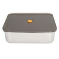 thumbnail image 1 of Stainless Steel Food Storage Container Stainless Steel Preservation Box Bento Box with Lid 3700ml, 1 of 14
