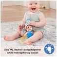 thumbnail image 4 of Juguete sensorial para llevar con la Sra. Rachel Teething con sonajero y clip, 4 of 9