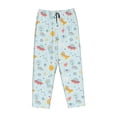 thumbnail image 4 of Daiia Space With Dino Astronauts Women's Sleep Pant with Pockets and Drawstring,Pajama Pants-XX-Large, 4 of 9