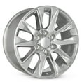 thumbnail image 2 of For 2019-2020 GMC Sierra 1500 20 Inch Polished Silver Rim - OE Direct Replacement - Road Ready Car Wheel, 2 of 9