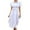 White, variant on ZVNAΖH Women's Short Sleeve Collared Button-up Shirt Dress Tie Front Wrap High Waist Short Sleeve T Shirt Summer Dress