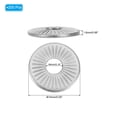 thumbnail image 2 of 304 Stainless Steel Flat Washers M4x14mm Belleville Spring Disc Washer Conical Knurled Metric Gasket 200 Pack, 2 of 6