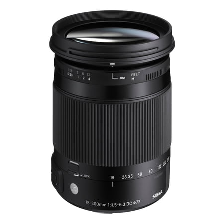Sigma 18-300mm F3.5-6.3 Contemporary DC Macro OS HSM Lens for Canon