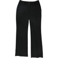 thumbnail image 1 of Alfani Womens Curvy-Fit Casual Trouser Pants black 2x31, 1 of 2