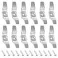 thumbnail image 2 of 12pcs Blinds Cord Cleat Small Rope Cleat Holder Blind Hook Winders with Screws, 2 of 8