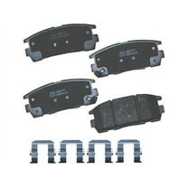 Rear Brake Pad Set - Compatible with 2010 - 2017 GMC Terrain 2011 2012 2013 2014 2015 2016