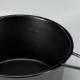 thumbnail image 4 of Taza de Acampada al Aire Libre en Acero Inoxidable Recubierto de Titanio Negro, Capacidad 160ml /210ml /310ml /450ml Utensilios de Cocina para Picnic y Barbacoa, 4 of 5