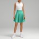 thumbnail image 3 of Falda midi plisada de corte A para mujer: falda media de 45 cm de poliéster y spandex, no transparente, versátil para todas las ocasiones, tallas S-XXXXL, 3 of 5